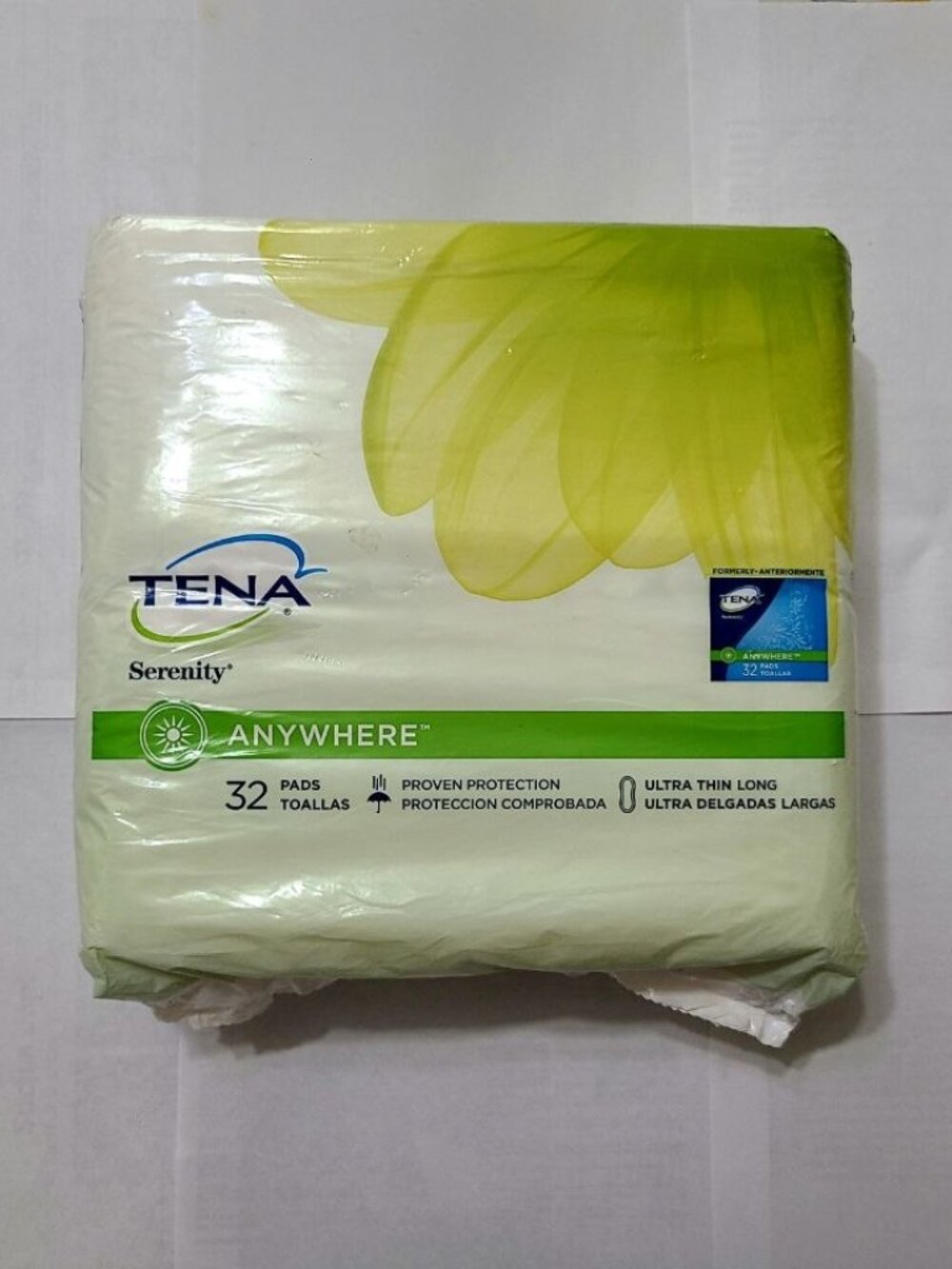 TENA Serenity Anywhere Pads – 32 Count